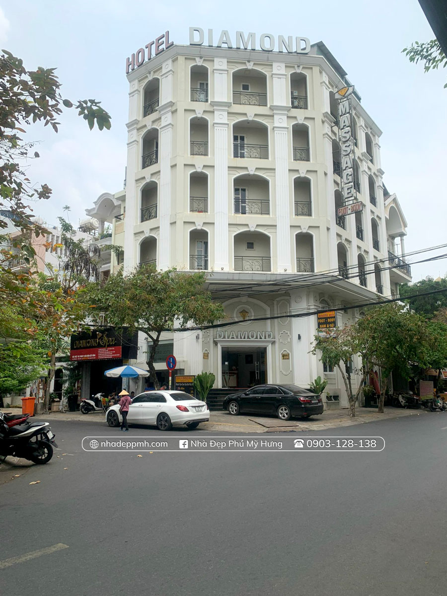 Bán Gấp Khách Sạn Diamond Góc 2 Mặt Tiền Đường 85 & Đường 42, P.Tân Quy, Quận 7