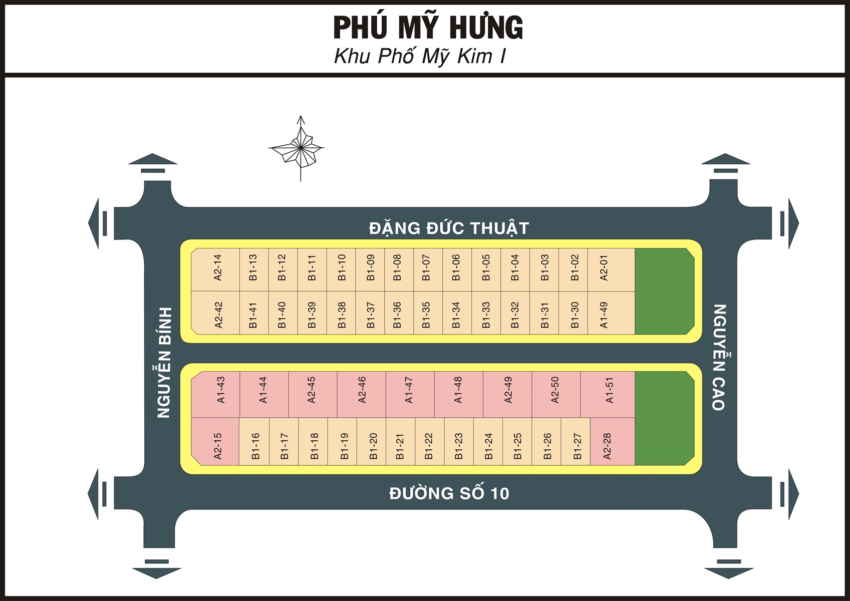 bản đồ dự án mỹ kim 1 phú mỹ hưng