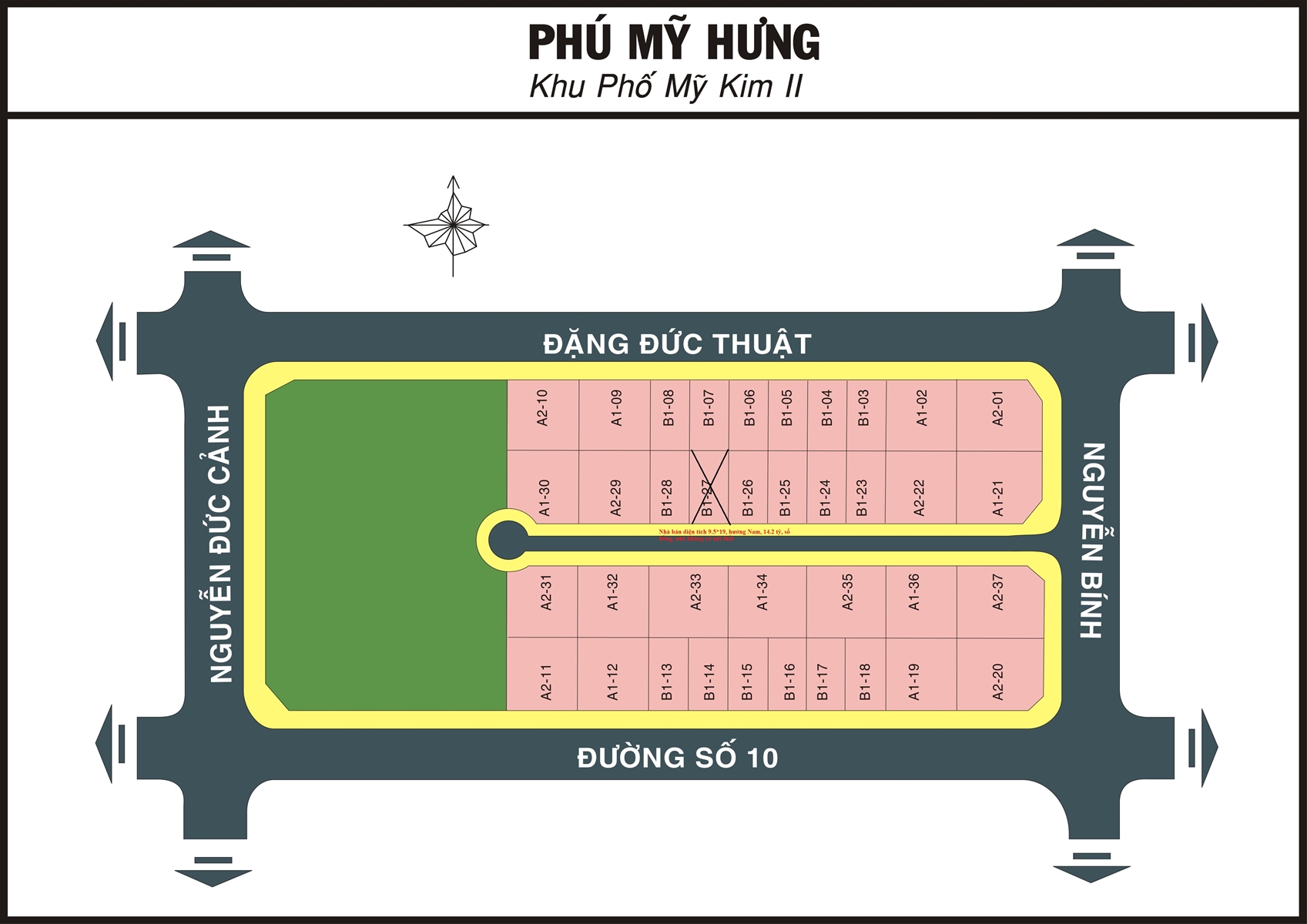 bản đồ dự án mỹ kim 2 phú mỹ hưng