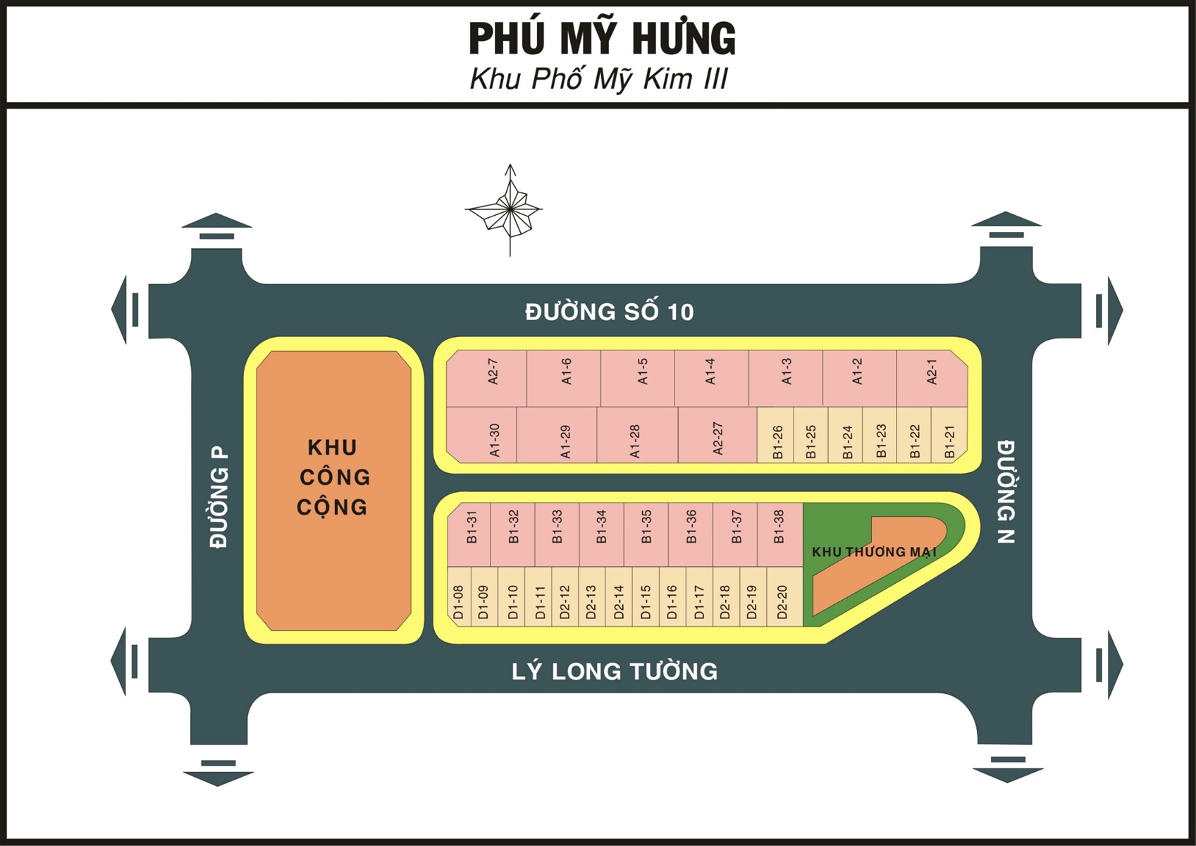 bản đồ dự án mỹ kim 3 phú mỹ hưng