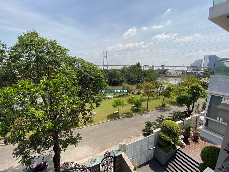 Biệt Thự Nam Phú Villas Q7 View Sông & Công Viên Đông Tứ Trạch.